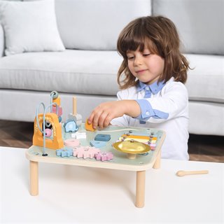 PolarB® Wooden Multi Function Activity Table